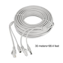 Premium ESCAM RJ45 DC Power Ethernet Cable for CCTV IP Cameras