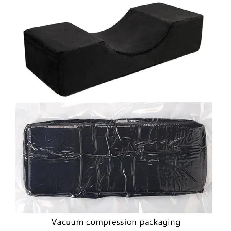 Premium Eyelash Extension Support Pillow With Tool Pocket