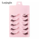 Premium Fluffy Faux Mink Half Eye Lashes Kit for Makeup