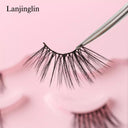 Premium Fluffy Faux Mink Half Eye Lashes Kit for Makeup