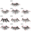 Premium Fluffy Faux Mink Half Eye Lashes Kit for Makeup