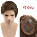 Grey Lace Front Hairpiece For Men Daily