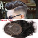 Grey Lace Front Hairpiece For Men Daily