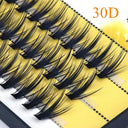 Premium Handcrafted C Curl Eyelash Clusters Natural Lashes