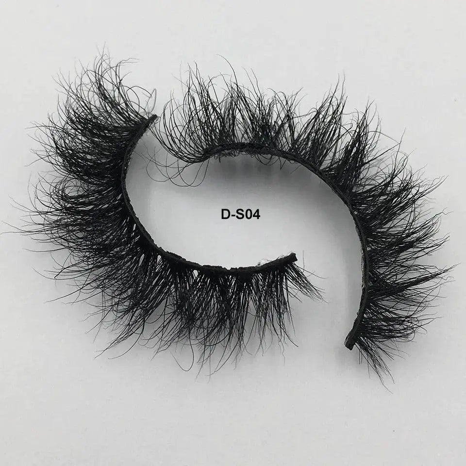 Hypoallergenic Lashes for Pros Salons — 1 pair-D-S10