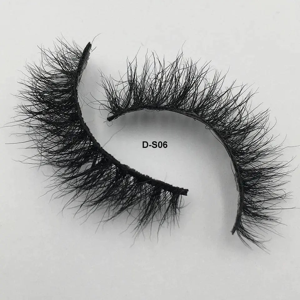 Hypoallergenic Lashes for Pros Salons — 1 pair-D-S12