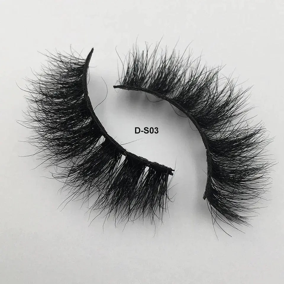 Hypoallergenic Lashes for Pros Salons — 1 pair-D-S09