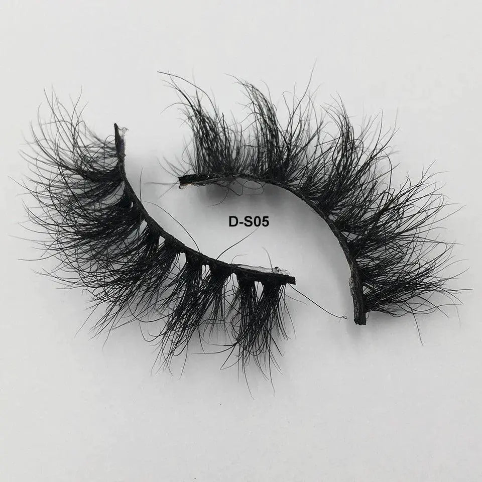 Hypoallergenic Lashes for Pros Salons — 1 pair-D-S11