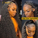 Premium Jerry Curly HD Lace Frontal Wigs Glueless Hair