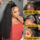Premium Jerry Curly HD Lace Frontal Wigs Glueless Hair