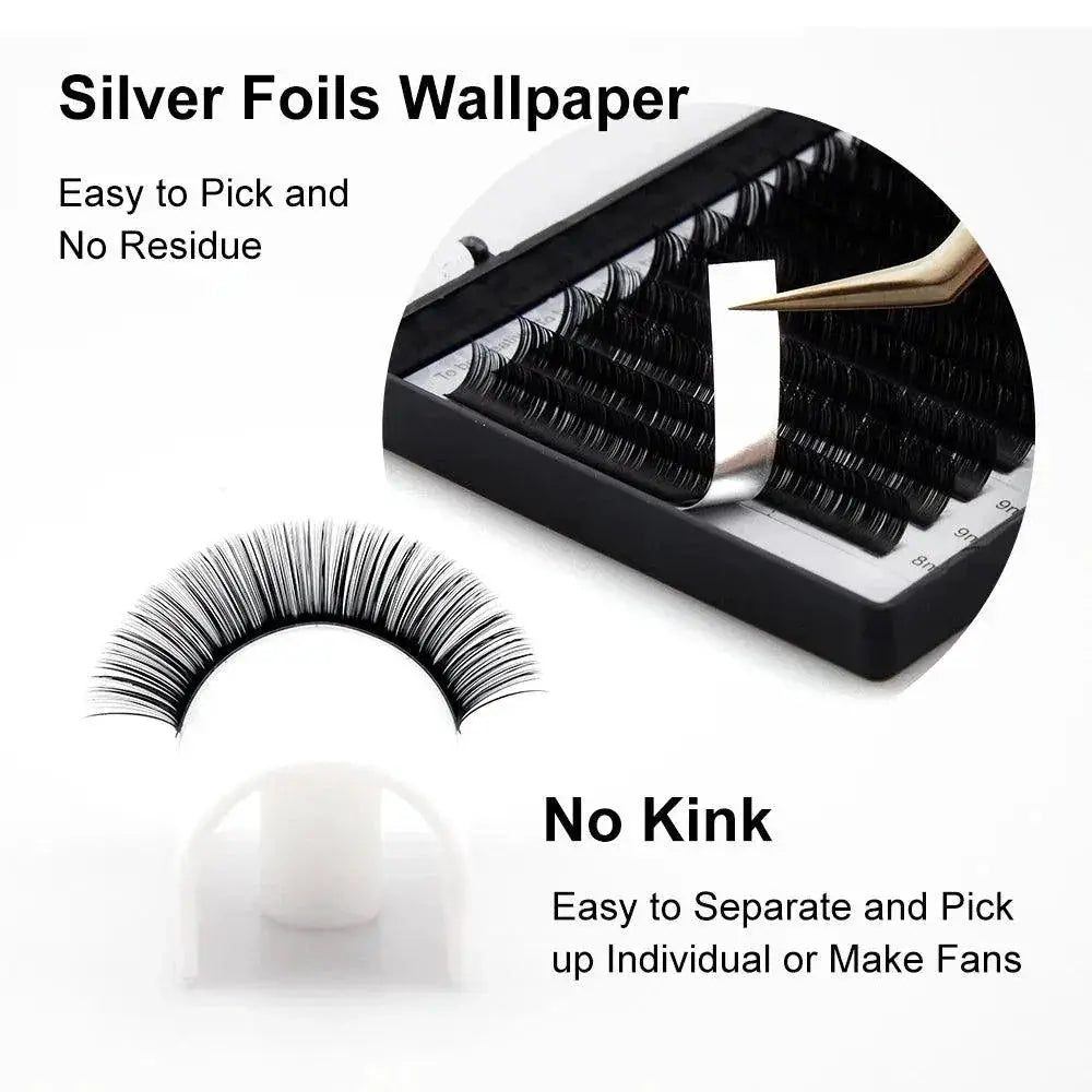 Premium Lightweight Synthetic Mink Eyelash Extensions