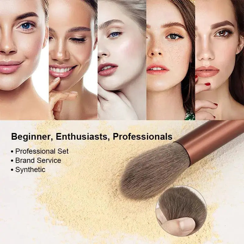 Premium Makeup Brush Set For Flawless Application 8 Piece