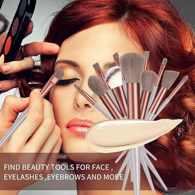 Premium Makeup Brush Set For Flawless Application 8 Piece