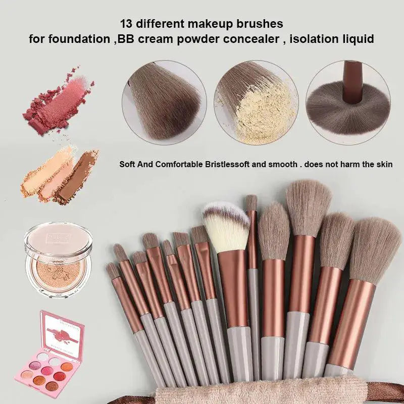 Premium Makeup Brush Set For Flawless Application 8 Piece