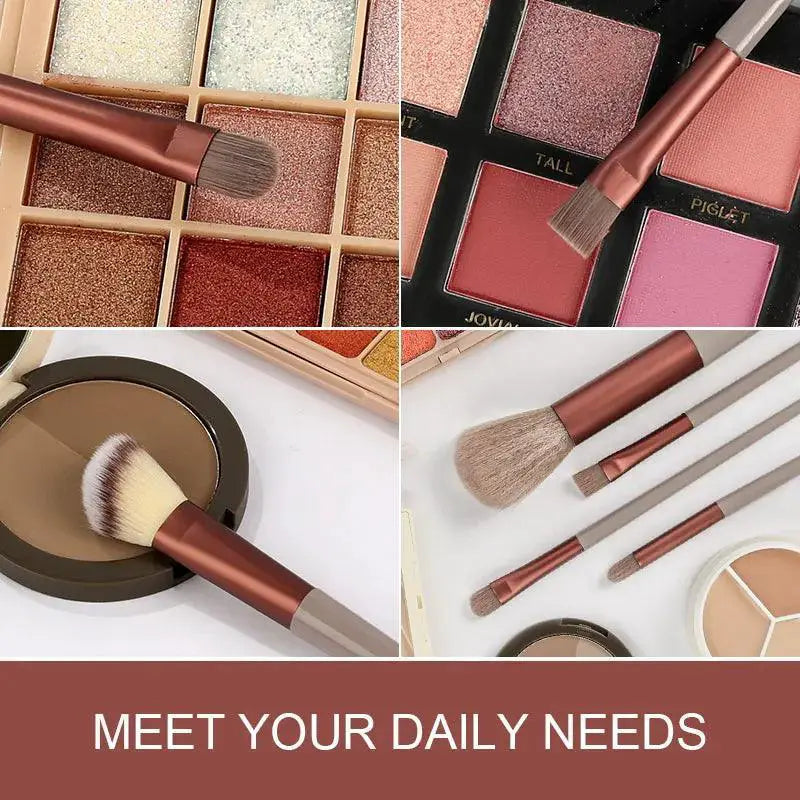 Premium Makeup Brush Set For Flawless Application 8 Piece