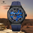 Premium Men's Automatic Mechanical Watch - TSAR BOMBA Sapphire Dial