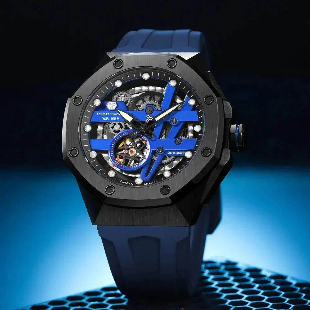 Premium Mens Automatic Mechanical Watch Tsar Bomba Dial