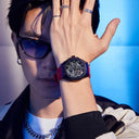 Premium Men's Automatic Mechanical Watch - TSAR BOMBA Sapphire Dial