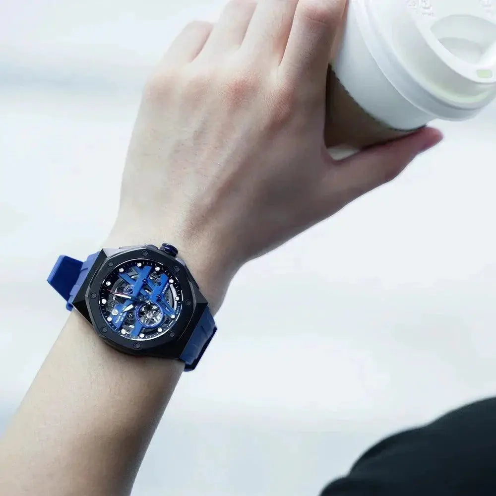 Premium Mens Automatic Mechanical Watch Tsar Bomba Dial