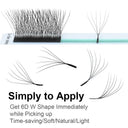 Premium NAGARAKU W Shape Flowering Eyelash Extensions