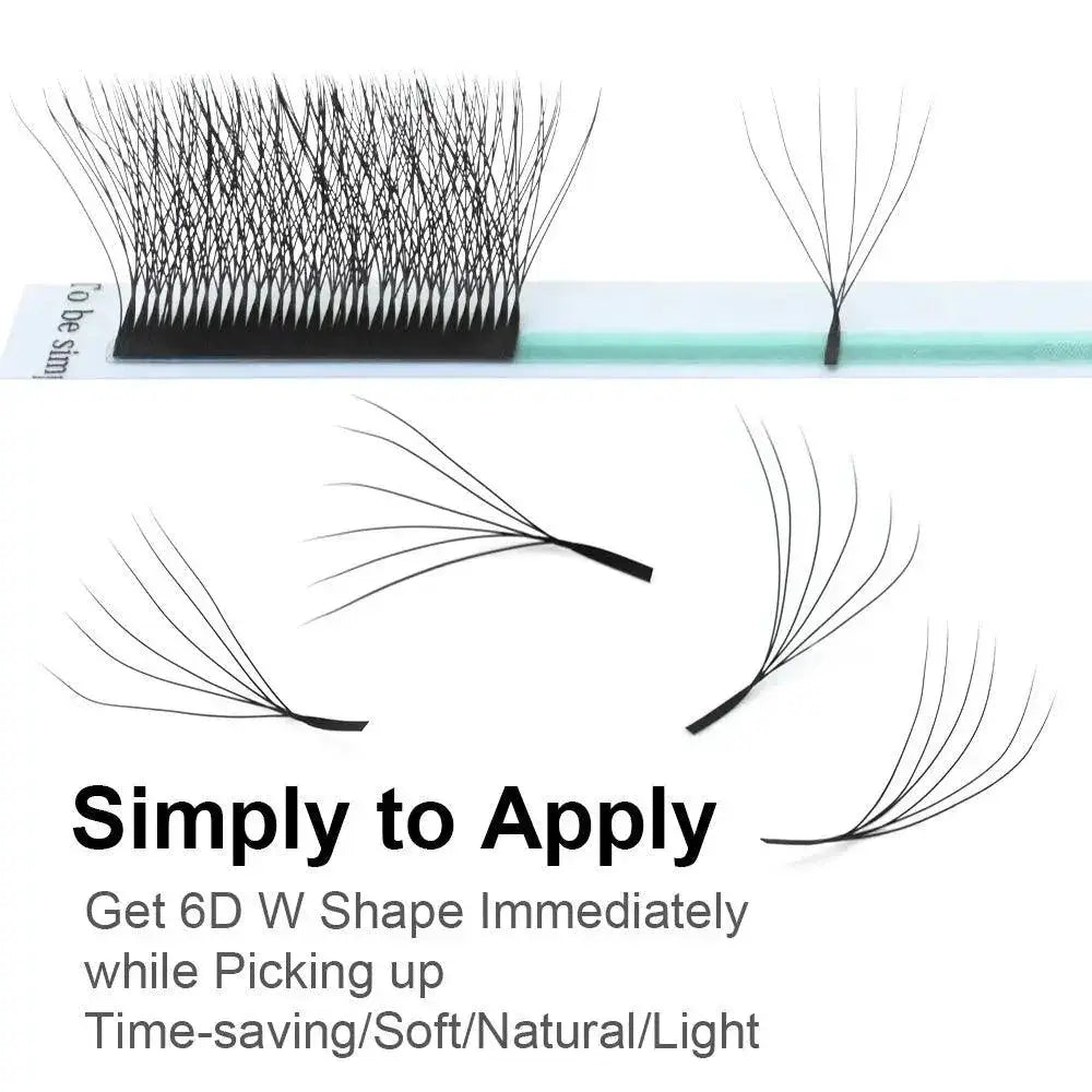 Premium Nagaraku W Shape Flowering Eyelash Extensions
