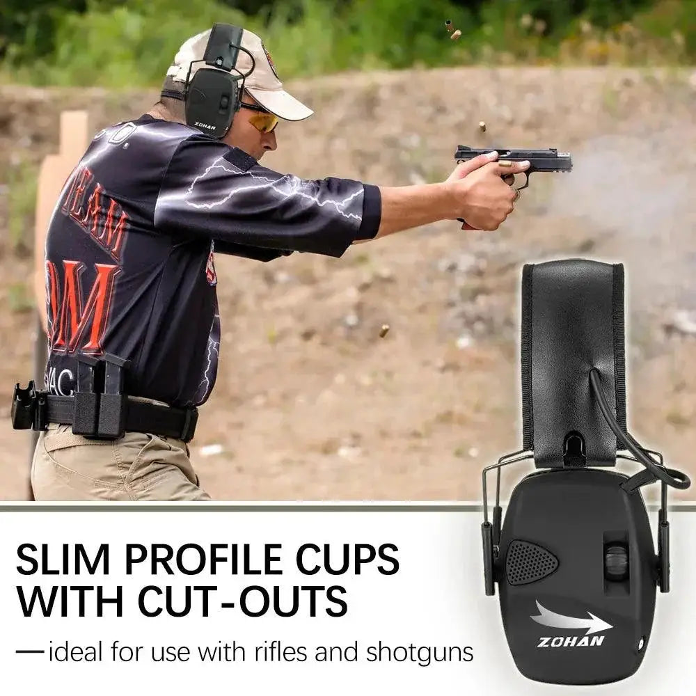Premium Noise Canceling Electronic Shooting Earmuffs