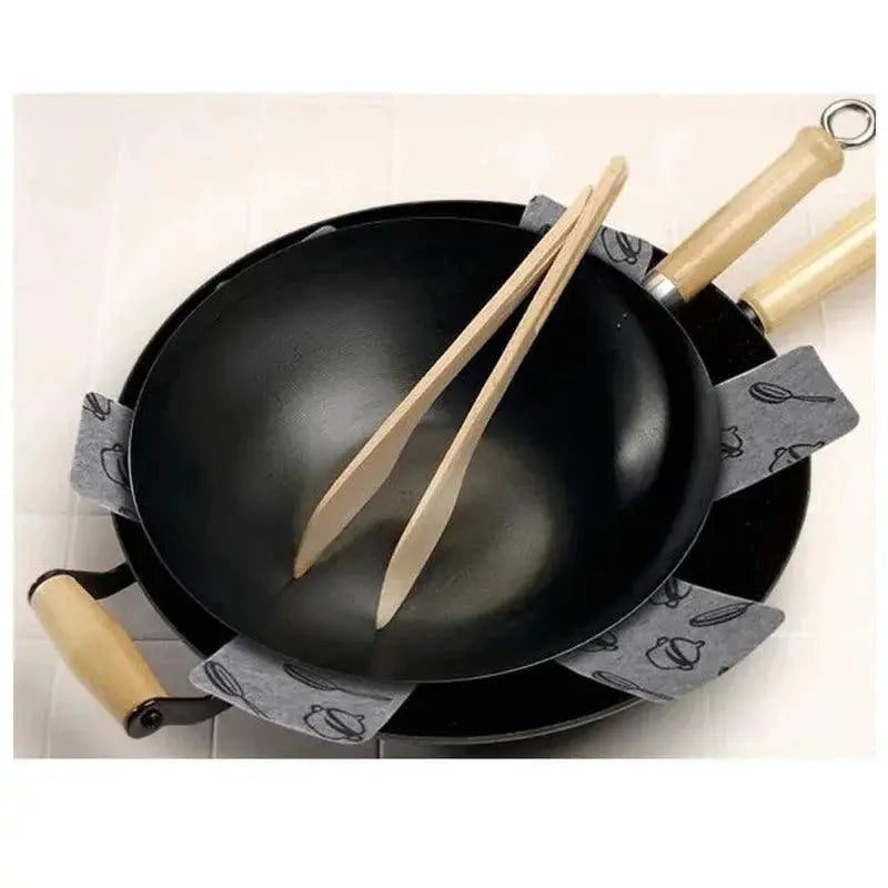 Premium Nonstick Pot And Pan Protectors 5 In 1 Divider Pads