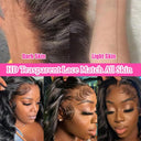 Premium Remy Brazilian Body Wave Wig with Lace Frontal