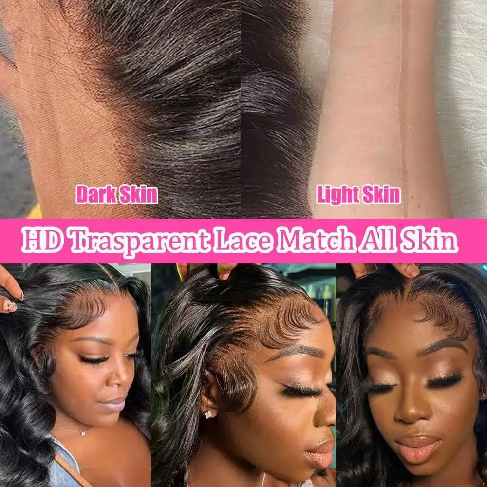 Premium Remy Brazilian Body Wave Wig With Lace Frontal