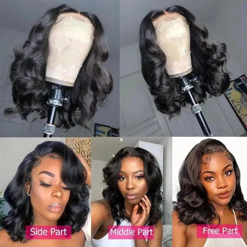 Premium Remy Human Hair Bob Wigs Glueless And Stylish