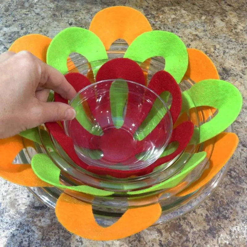 Premium Silicone Pot And Pan Protector Mats For Cookware