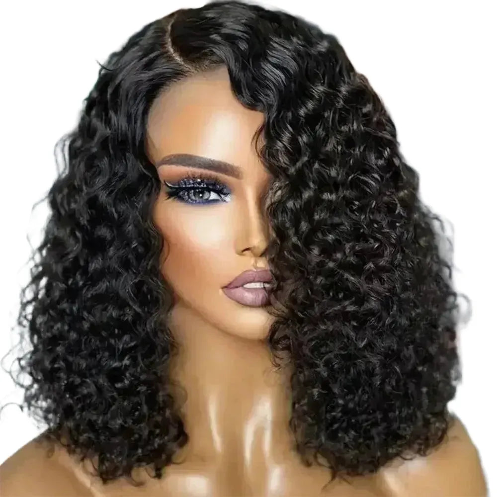Seamless Water Wave Lace Wig for Women — 4x4 Lace Closure
