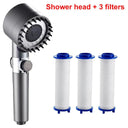 Pressurized Massage Showerhead for Clean Water & High Pressure Experience