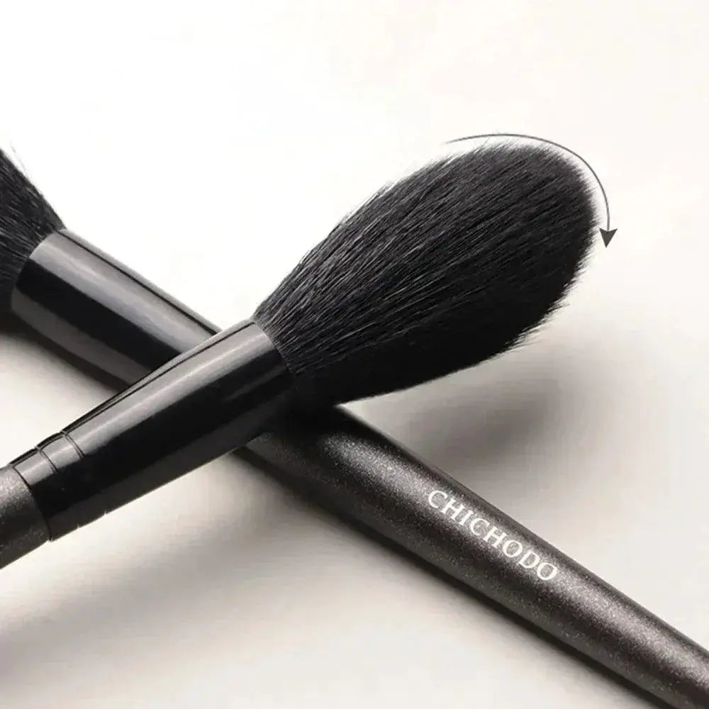Pro Glow Highlighter Brush Set Vegan Face Tools Essentials