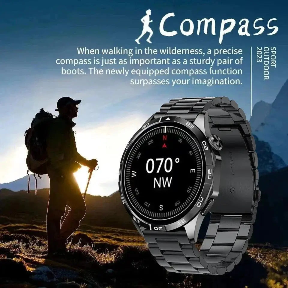 Pro Smartwatch AMOLED GPS Tracker for Android and iOS