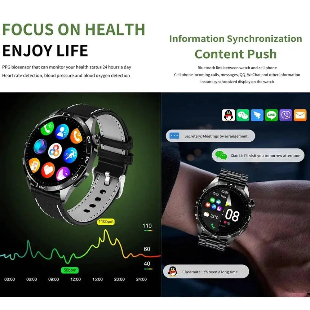 Pro Smartwatch AMOLED GPS Tracker for Android and iOS