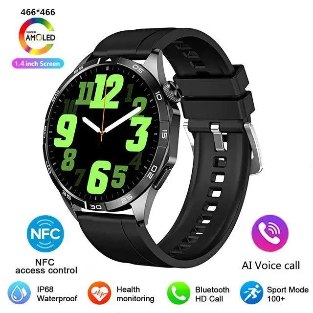 Pro Smartwatch AMOLED GPS Tracker for Android and iOS