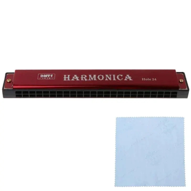 Professional 24 Hole Harmonica Mouth Organ For Beginners