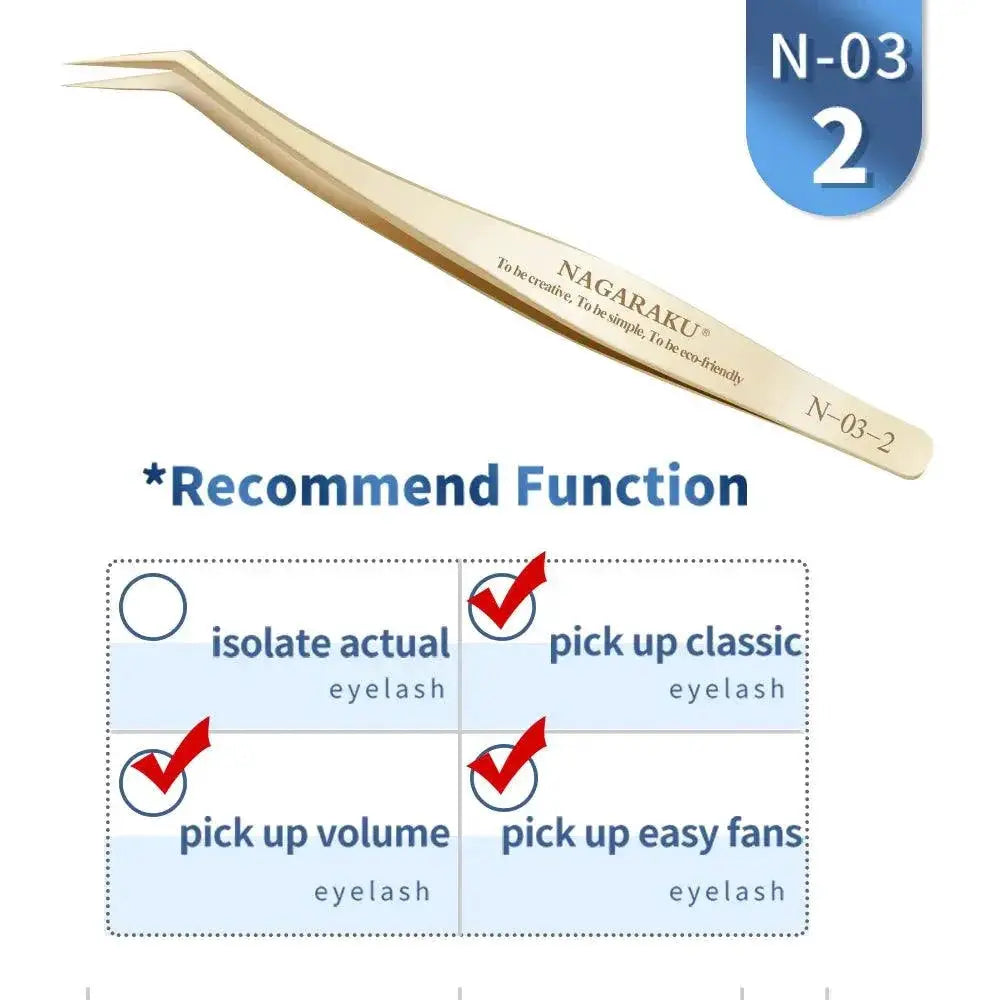 Volume Eyelash Extension Tweezers Set — product view 14