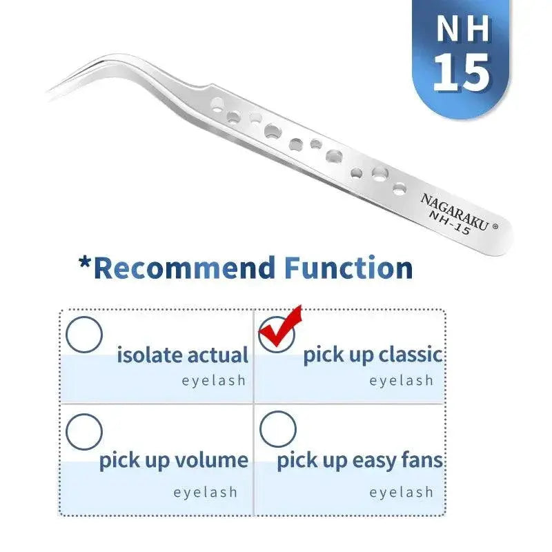 Volume Eyelash Extension Tweezers Set — product view 8
