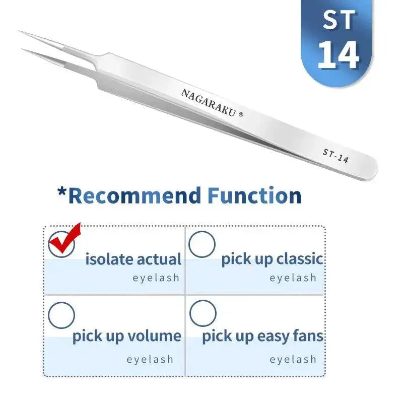 Volume Eyelash Extension Tweezers Set — product view 11