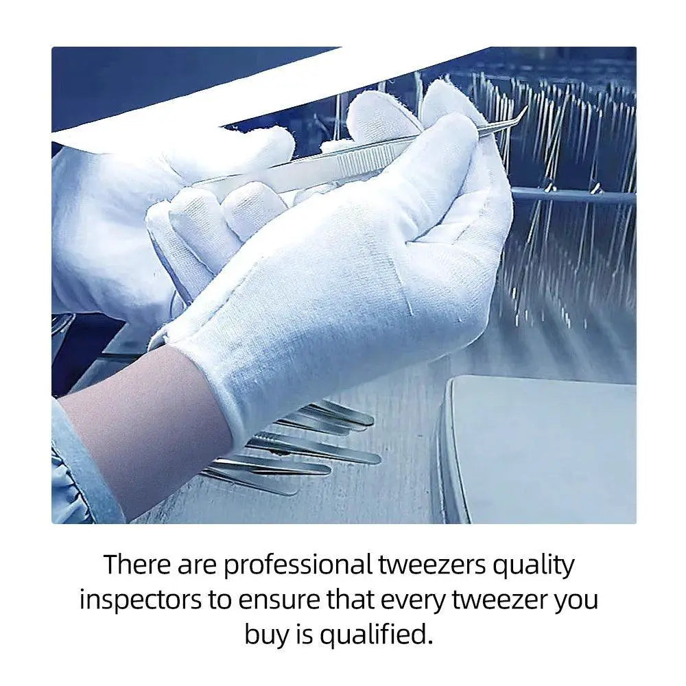 Professional 3D Volume Eyelash Extension Tweezers Set