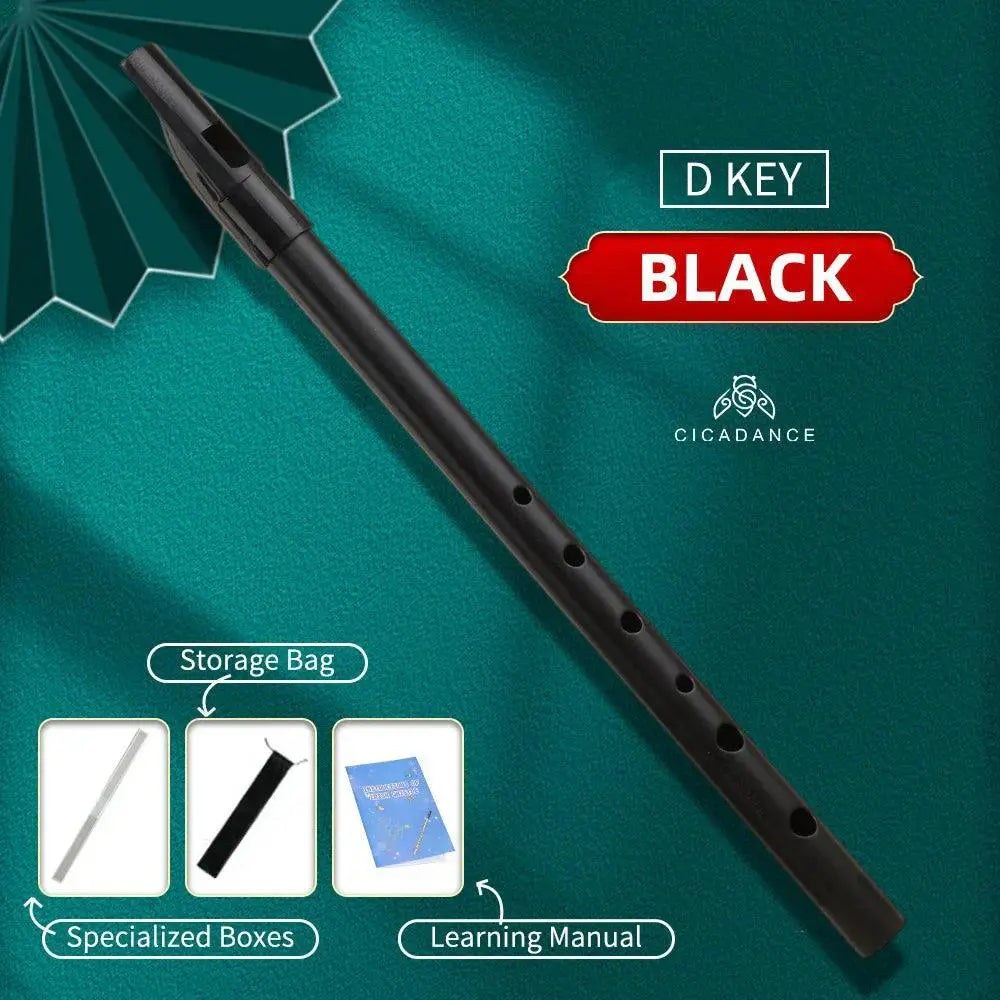Professional C D Key Irish Whistle 6 Holes Flute Beginners