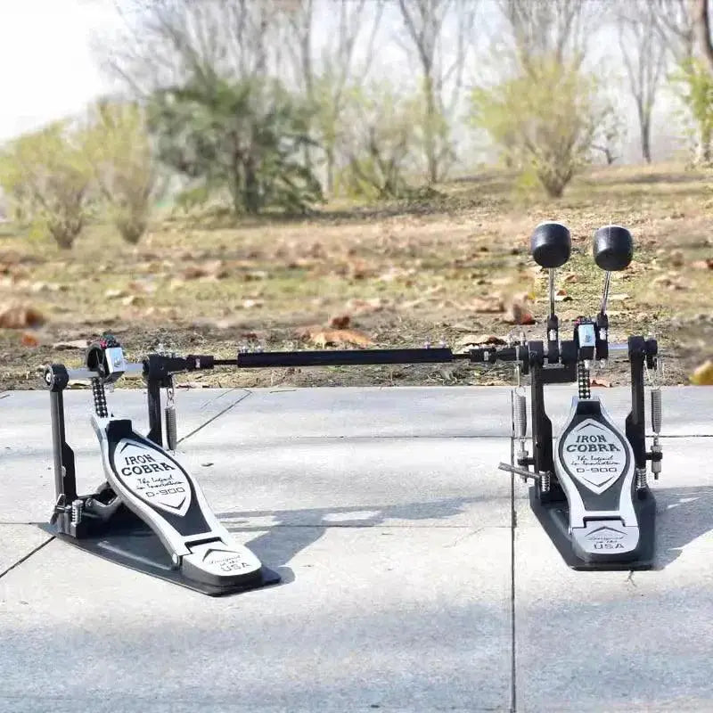 Aluminum Alloy Double Drum Pedal Set For Professionals