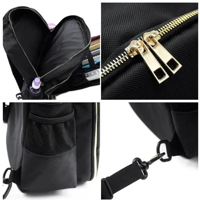 Pro Hairstylist Portable Clippers Organizer Backpack