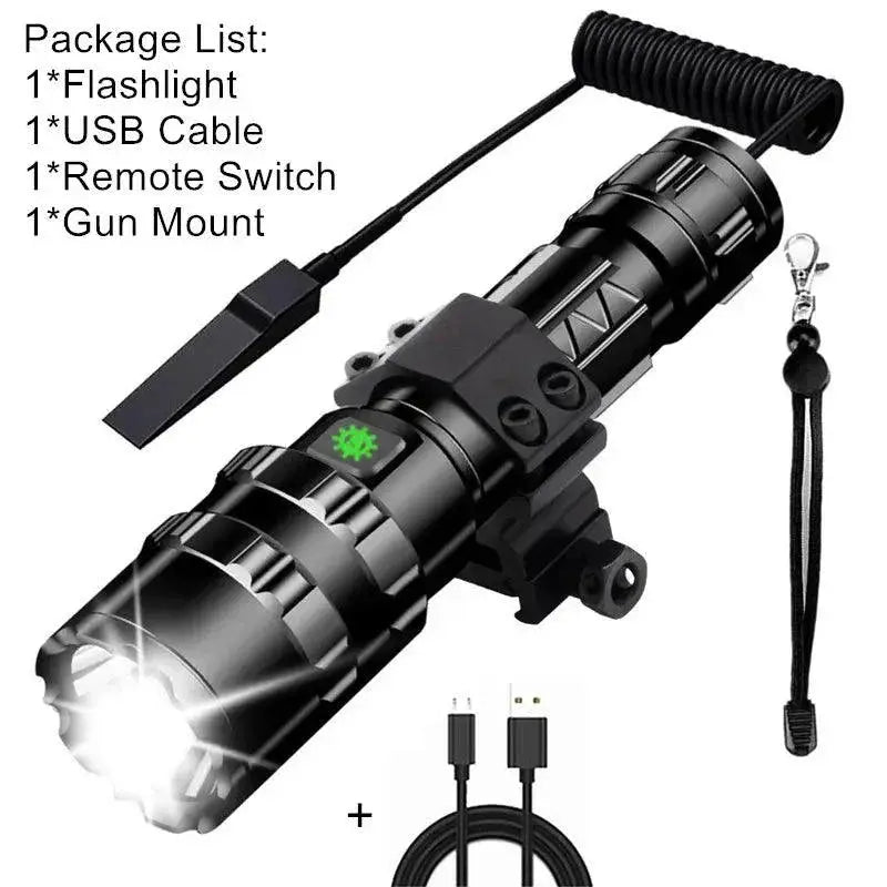 Professional LED Flashlight Ultimate Hunting Companion Gear