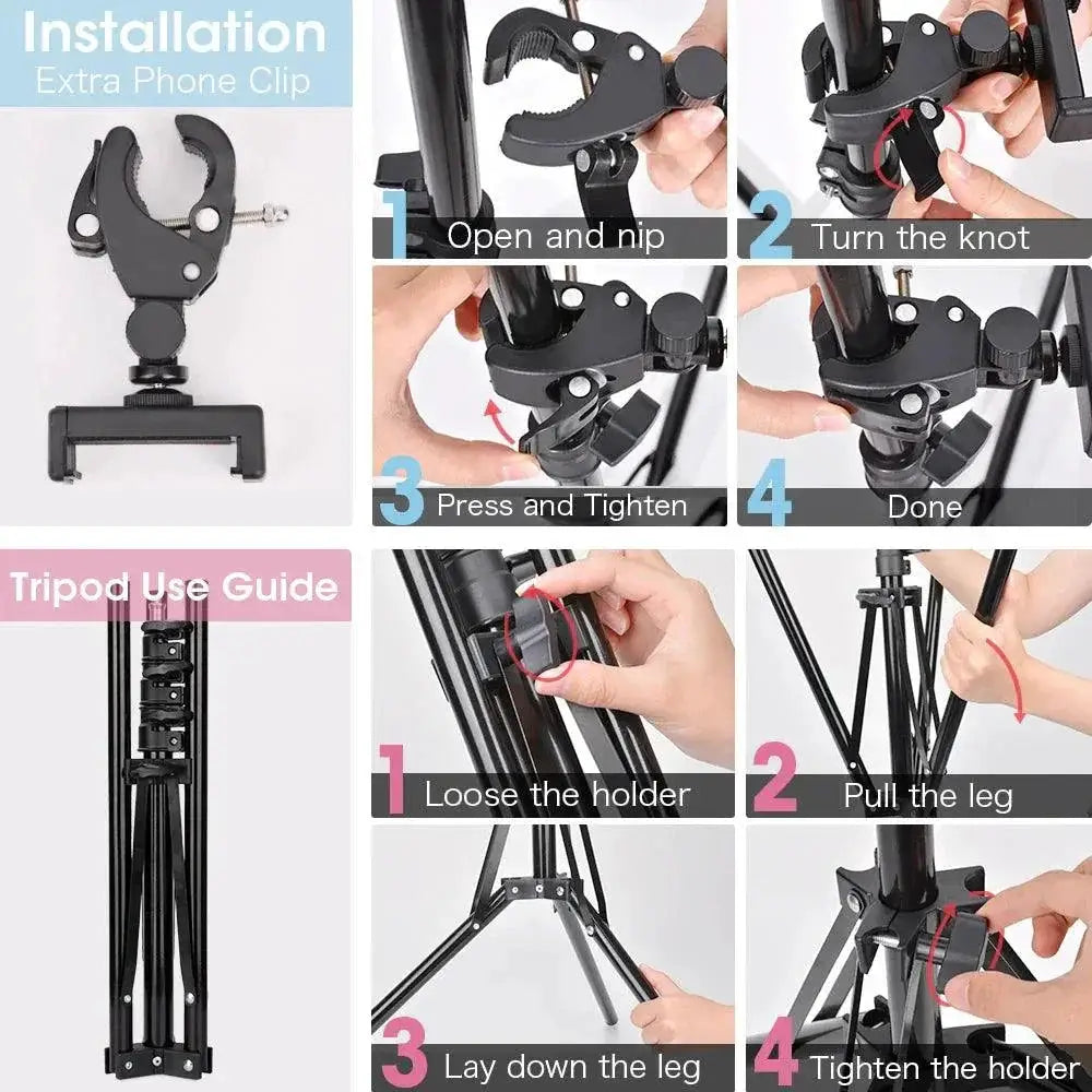 Professional LED Ring Light For Photography And Makeup