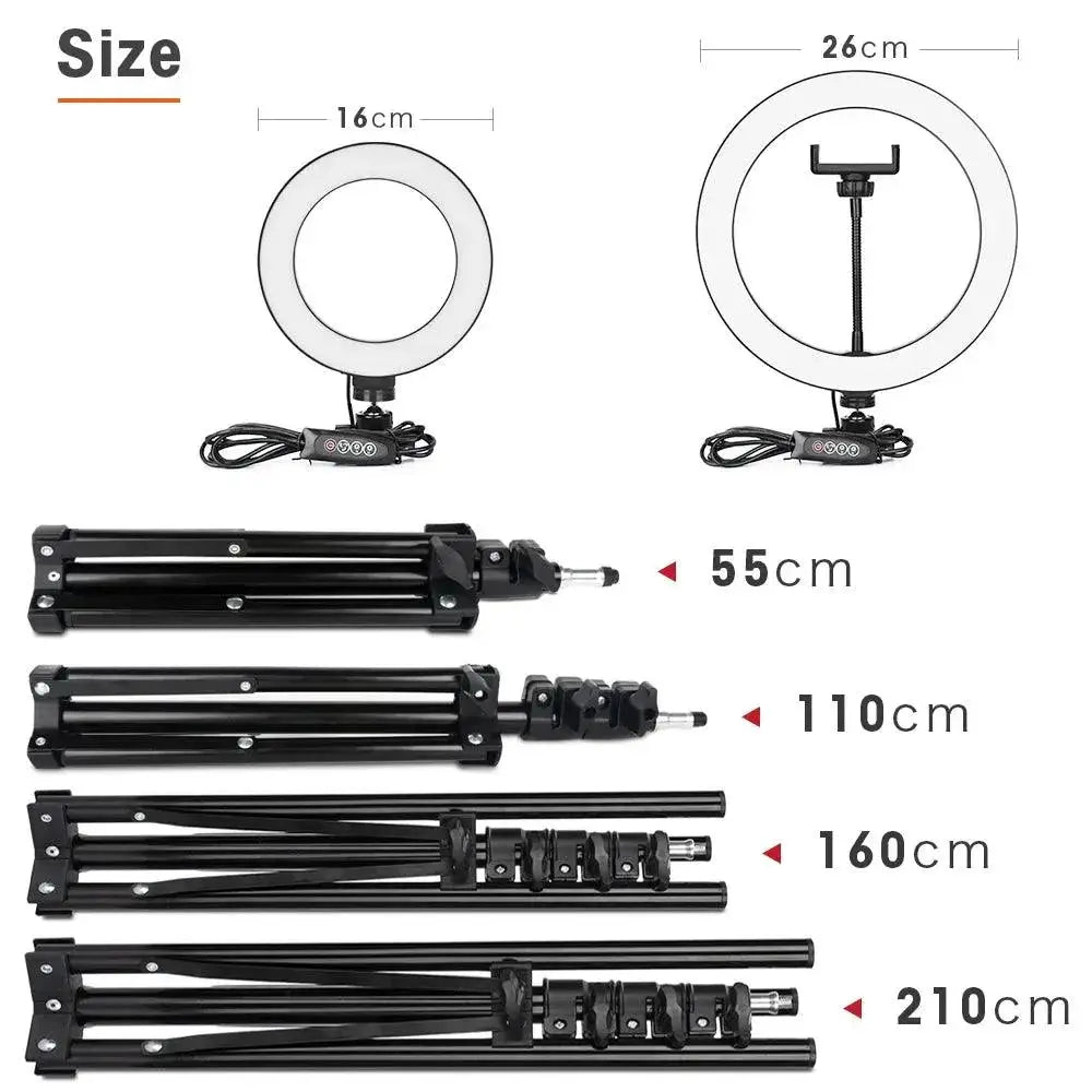 Professional LED Ring Light For Photography And Makeup
