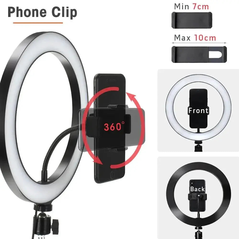 Professional LED Ring Light For Photography And Makeup