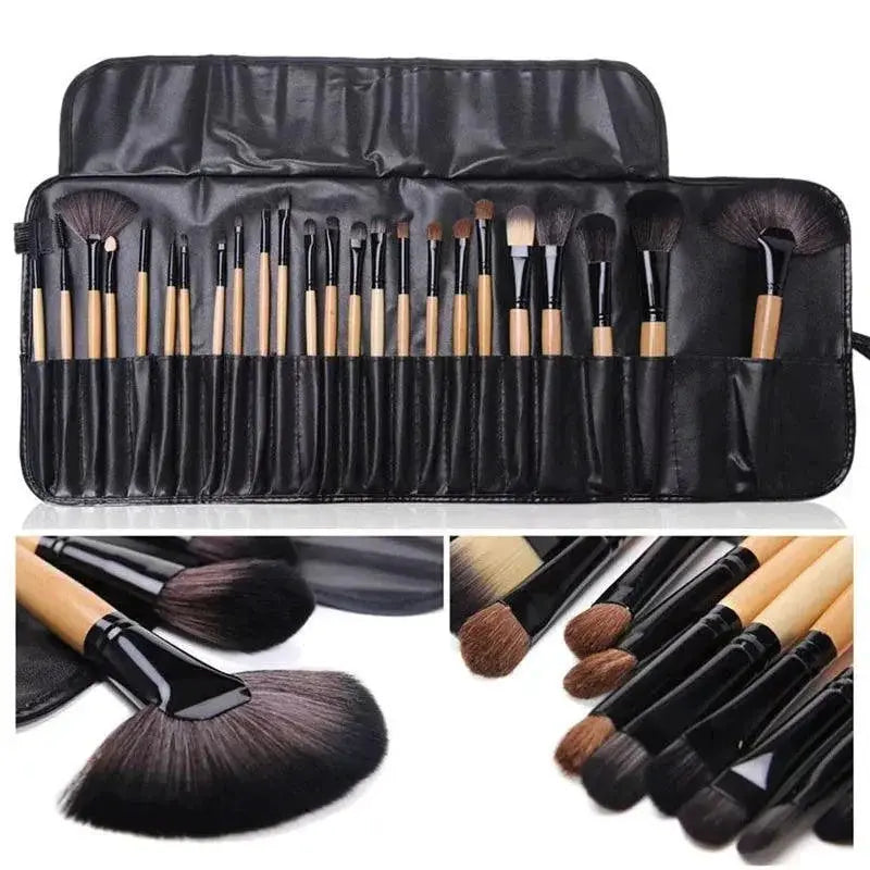 Professional 24 Piece Makeup Brush Set For Flawless Beauty